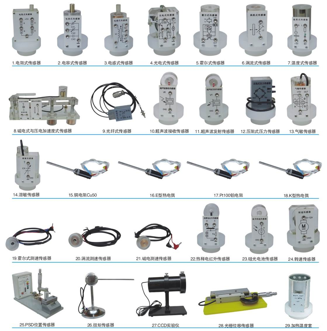 檢測與轉換技術實訓裝置